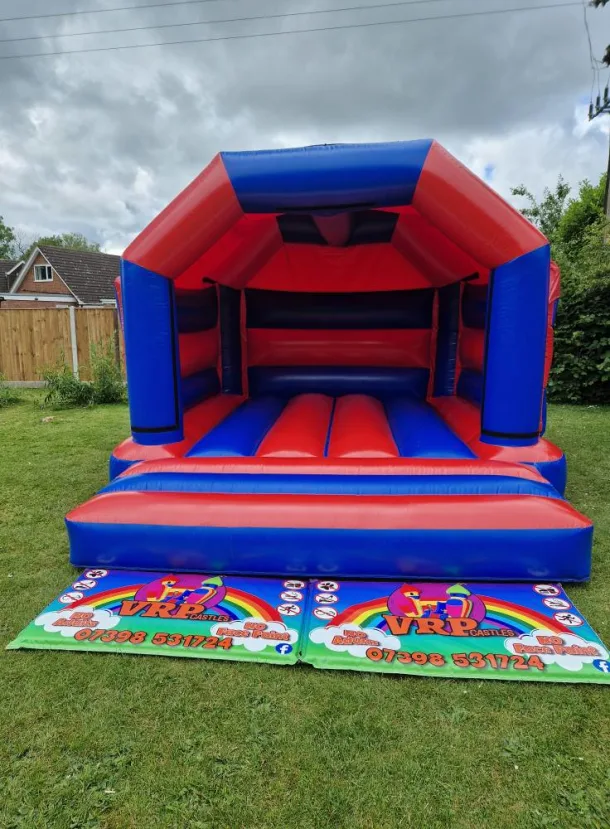 K-pop Bouncy Castle Red And Blue