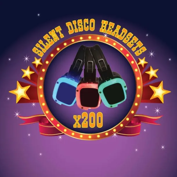 Silent Disco 200 Headsets