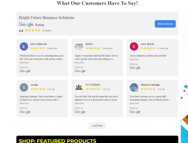 Google Reviews Widget