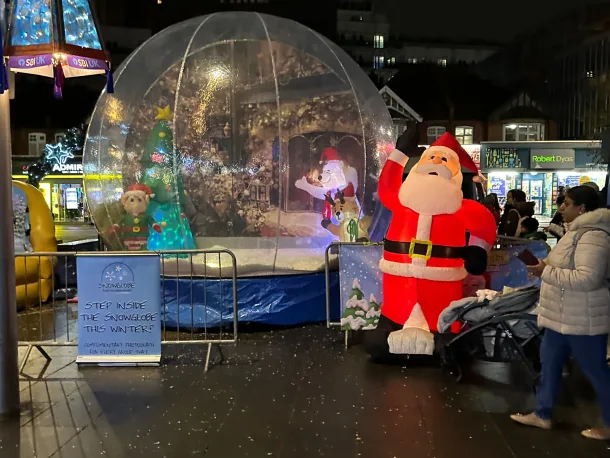 Giant Snow Globe