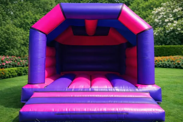 Pink And Purple Velcro Castle