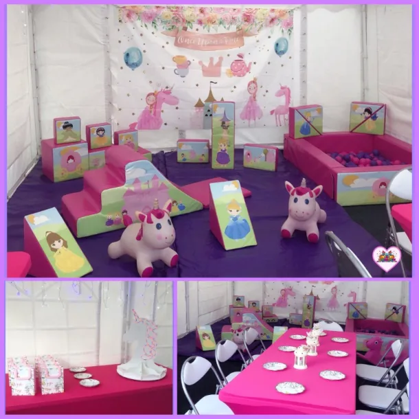 4m X 6m Marquee With Princess Soft Play