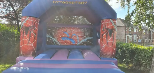 Spiderman Bouncy Castle - 12 X 14