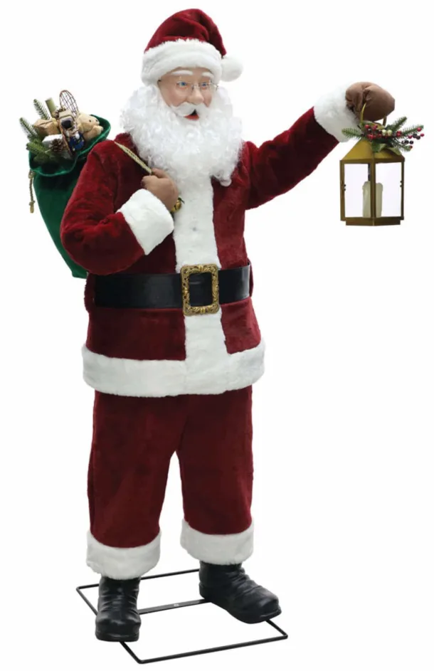 Deluxe Santa Greeter Animated Figure - 1.8m