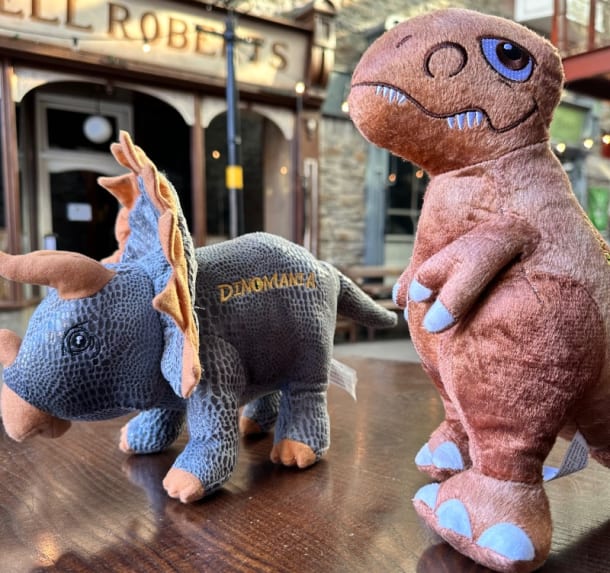 Dinomania Plushies