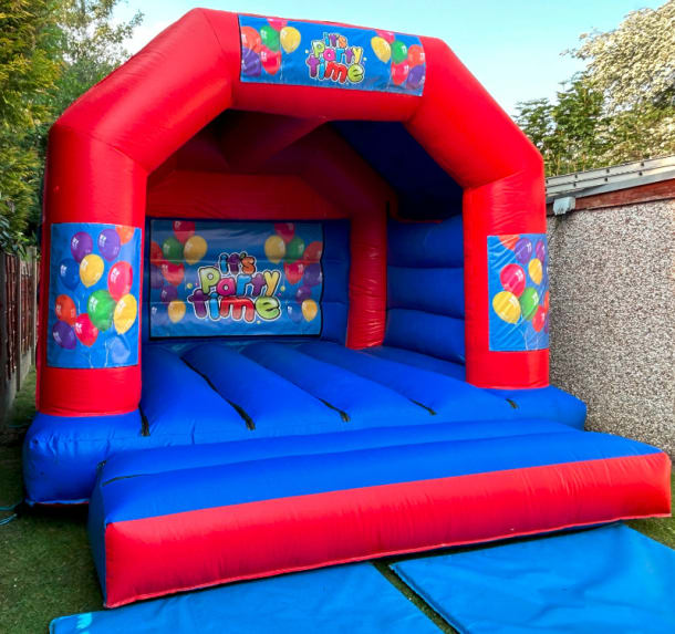 15ft X 12ft Blue And Red Castle - Balloon Theme Generic