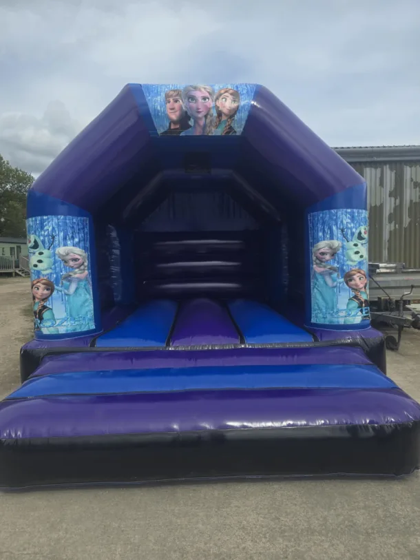 Fortnite Blue And Purple A Frame Bouncy Castle