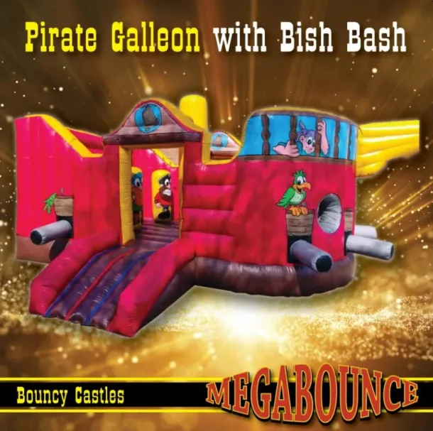 Pirate Galleon With Bish Bash