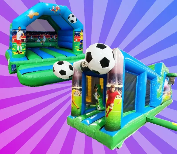 Football Bouncy Castle Package 4