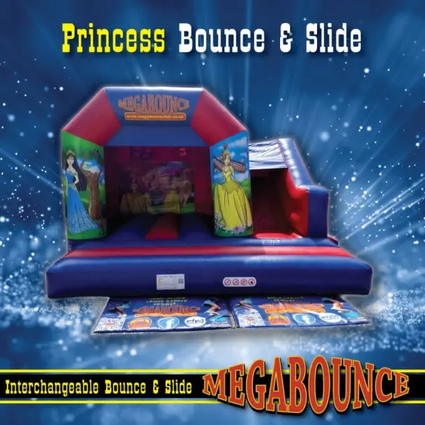 15ft X 15ft Princess Themed Bouncy Castle