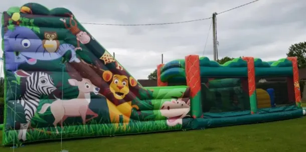 60 Ft Jungle Obstacle Course