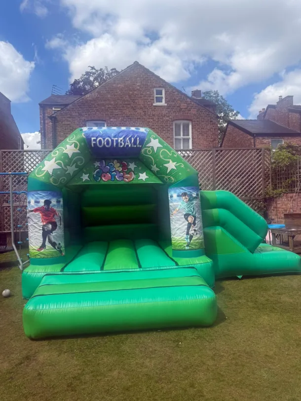 Football Combi Slide Castle