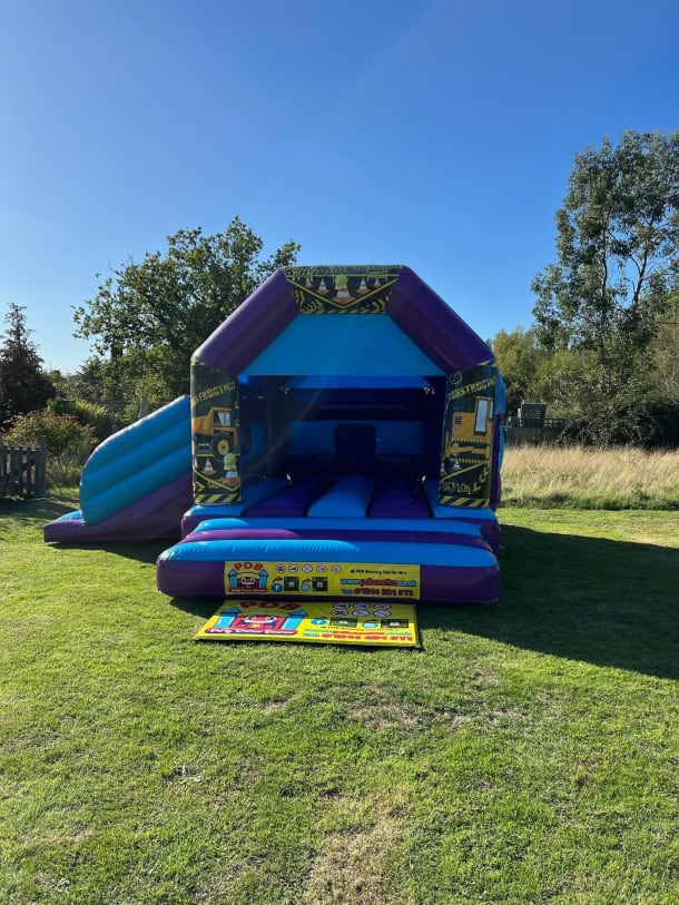 Construction Side Slide Disco Castle