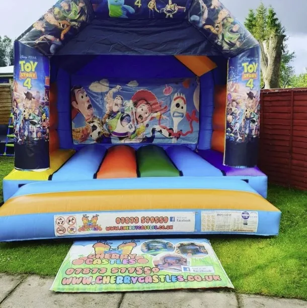 Multicoloured Toy Story Bouncy Castle