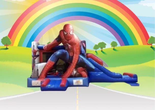 3d Spiderman Castle