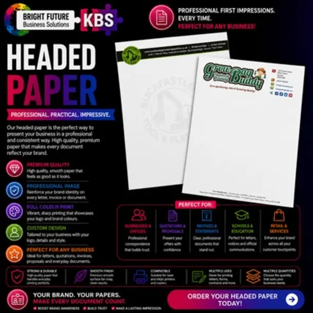 A4 Letterheads 120gsm