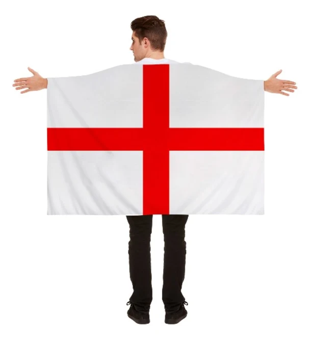 St George Flag Cape 5ft X 3ft
