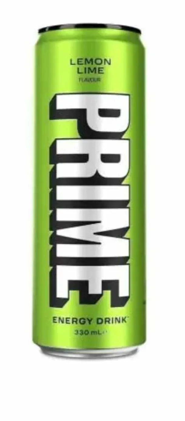 Prime Energy Lemon Lime Cans 330ml