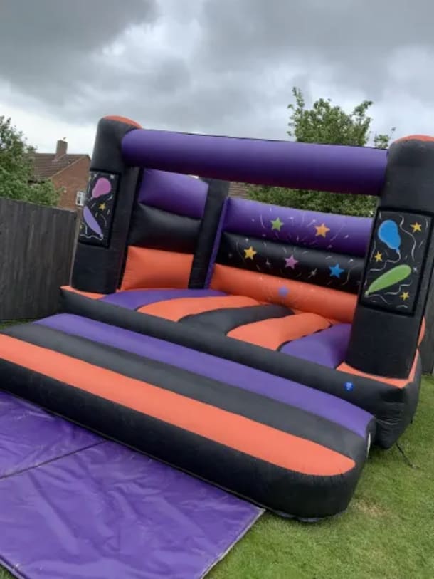 15ft X 15ft Purple-black Adults Bouncy Castle