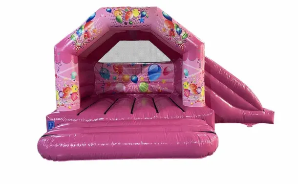 Pink Celebration Combi Castle