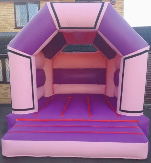 11 X 15 Pink And Purple Castle