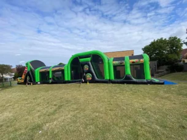 100ft Toxic Themed Obstacle Course