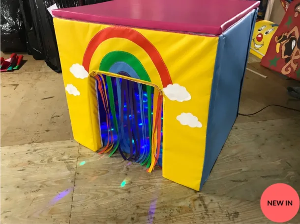 Sensory Cube Rainbow With Lights And Music