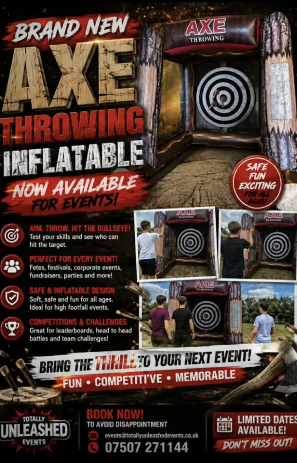 Axe Throwing Inflatable Game