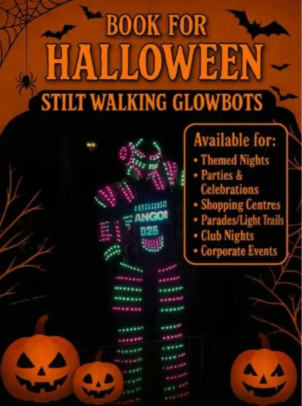 Halloween Glowbots