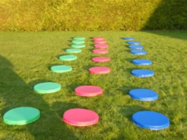 Giant Stepping Stones