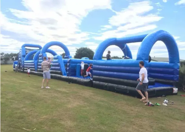 110ft Blue Obstacle Course Weekend