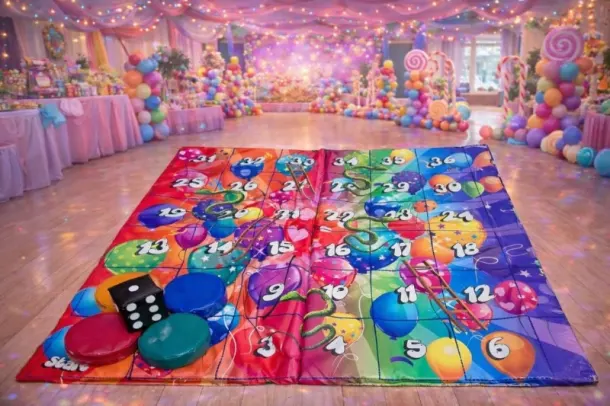 Giant Snakes And Ladders