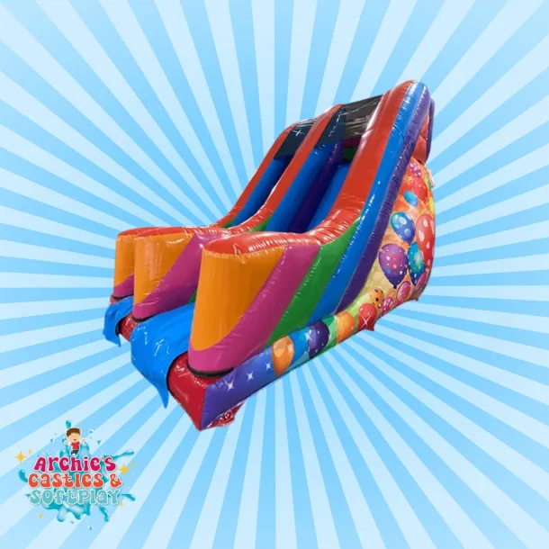 10ft Platform Multicoloured Slide