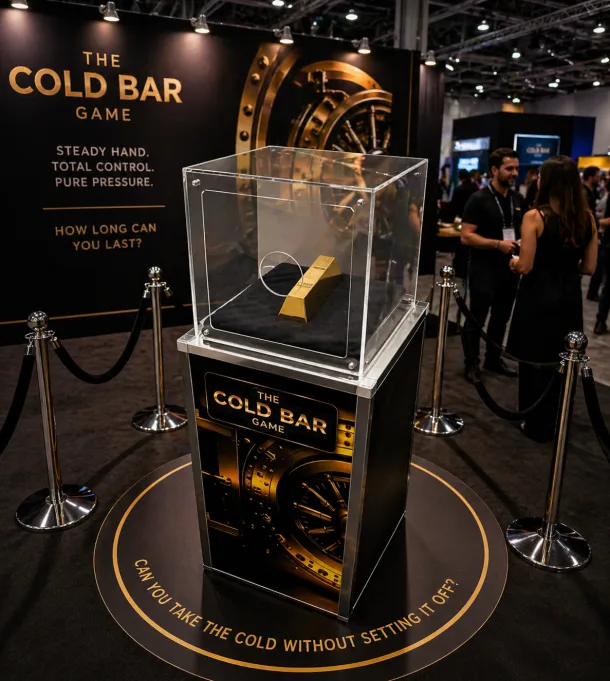 Gold Bar Challenge Game Hire