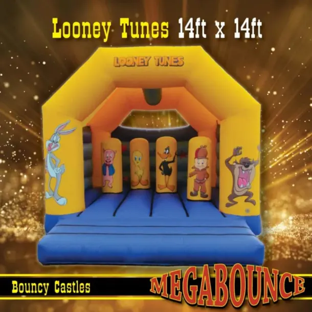 14ft X 14ft Looney Tunes Bouncy Castle