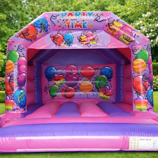 Pink Party Time Castle