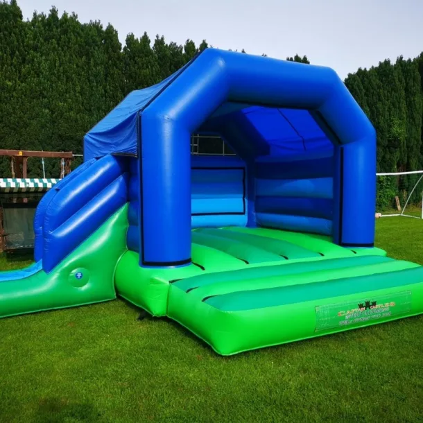 Plain Slide Bouncy Castle