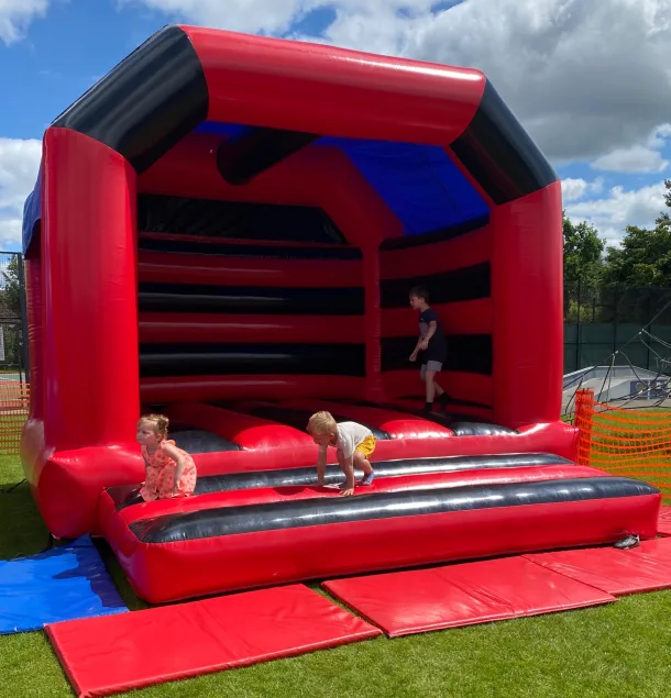 Adult Black And Red Castle