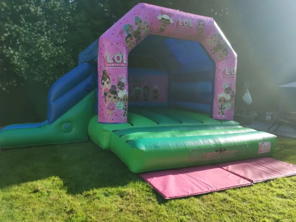 Lol Dolls Slide Bouncy Castle