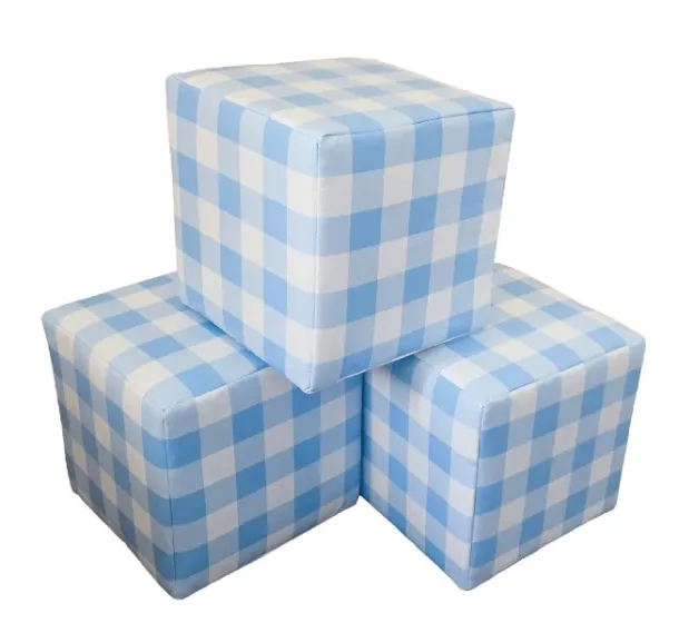 Gingham Cubes