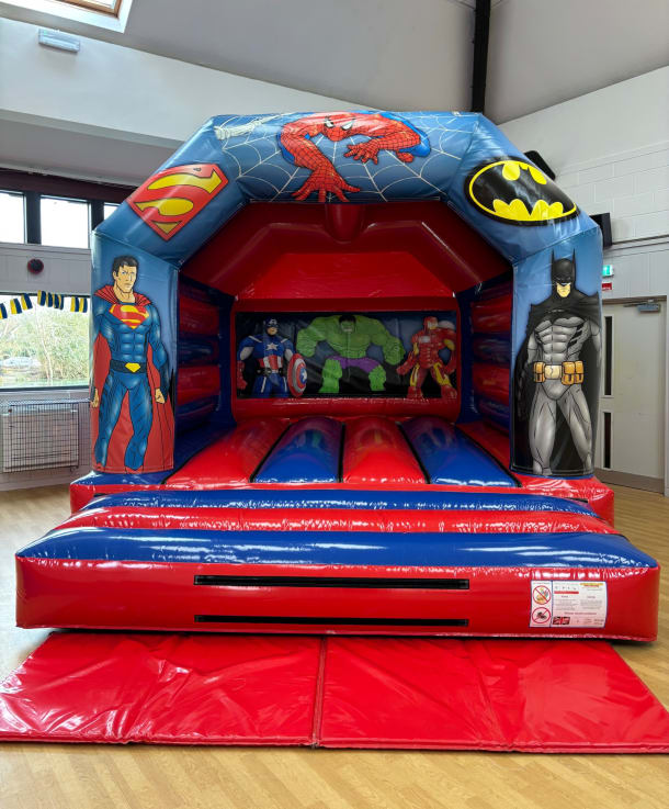 Superheroes Avenger Bouncy Castle