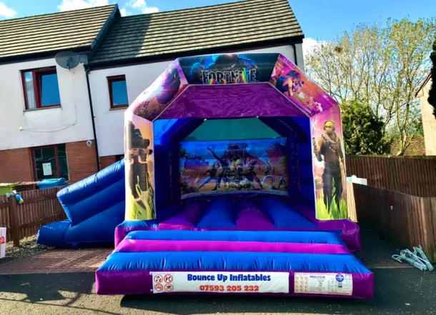 Fortnite Castle With Slide