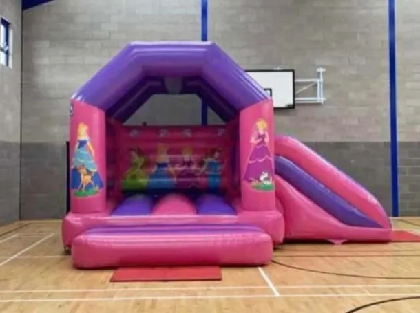 Princess Castle With Side Slide