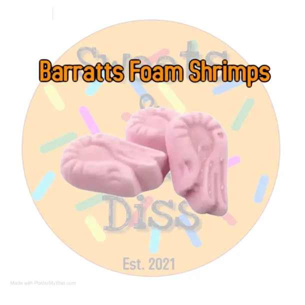 100g Barratt Small Foam Shrimps