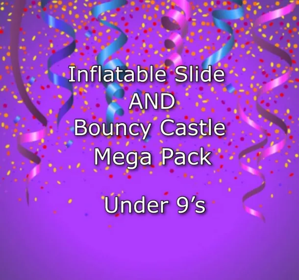 1a Bouncy Castle And Inflatable Slide Pack