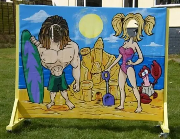 On The Beach Photo Board
