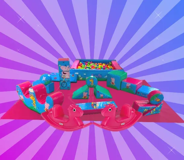 Pink Peppa Pig Soft Play