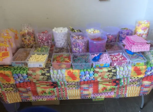 Pick N Mix Sweet Stand Table Hire