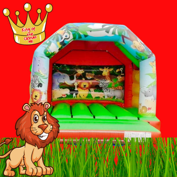 Jungle Bounce 12x12