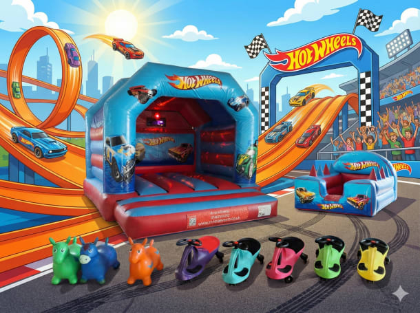 Hot Wheels Disco Party Package